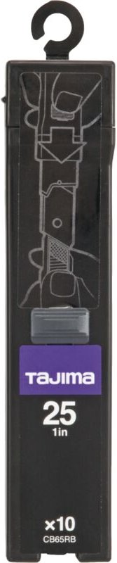 CB65RB cutterklingen 25 mm Razar Black Blade CB65RB