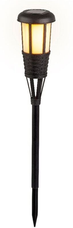 EDM - Schwarzer Solarpfahl mit Weideneffekt