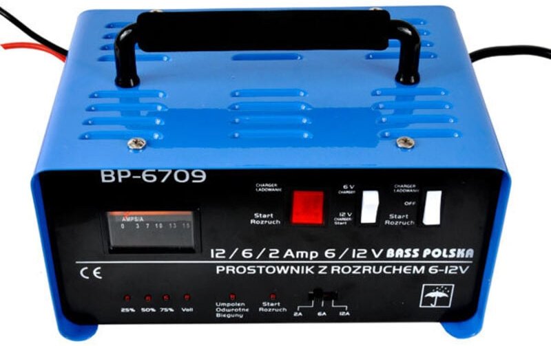 Gleichrichter mit Start 75 A, 6 V / 12 V