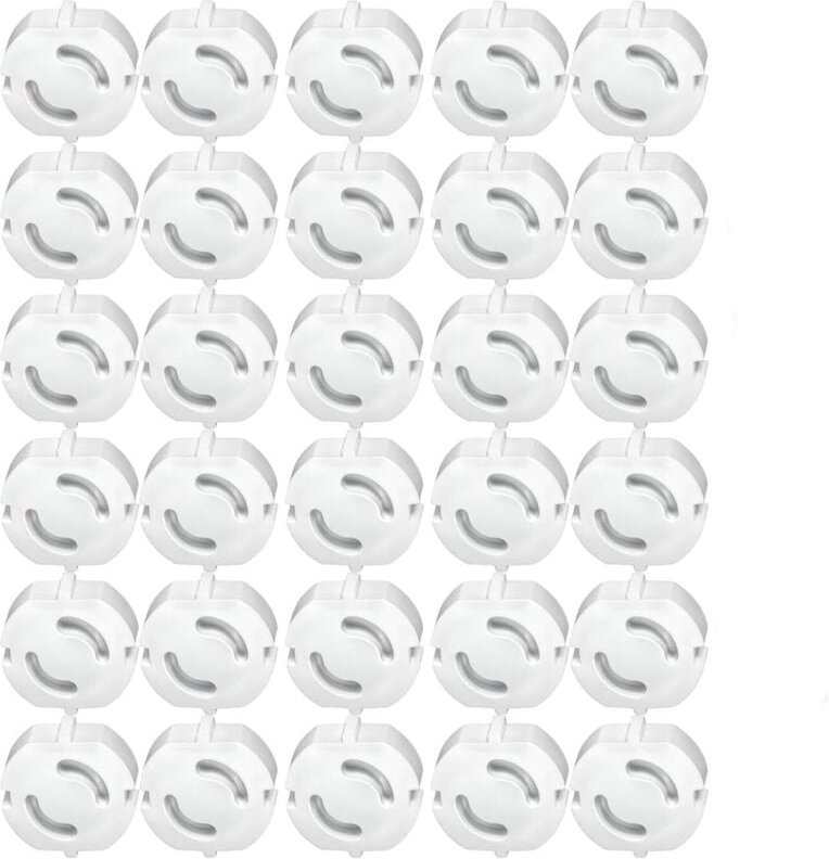 Bluedeer - 30 Stück Steckdosen Kindersicherung - Steckdosenschutz Kindersicherung Steckbar zum Stecken Steckdosensicheru...