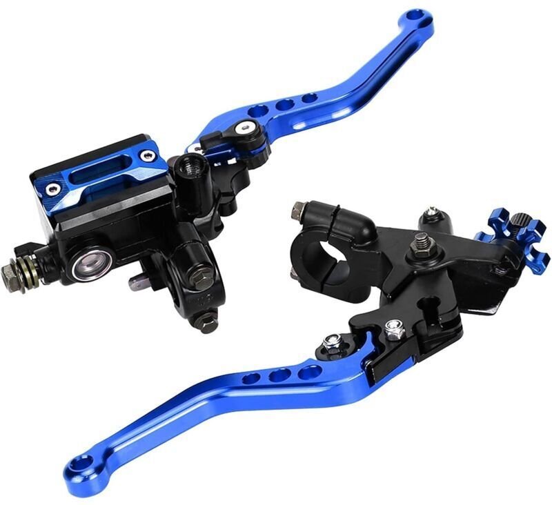 Universeller 7/8-Zoll-Motorradbrems- und Kupplungshebelsatz, Bremspumpen-Kupplungshebel-Griffset