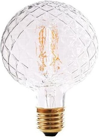 Gotrays - Ananas-Glühbirne im Retro-Stil, 220 v, 4 w, 2700 k, G95, klare Ananas-Innenseite