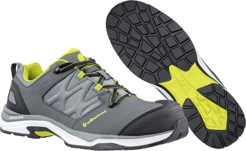 FP - Sicherheitsschuh ultratrail grey low Gr.45 grau/kombi Leder