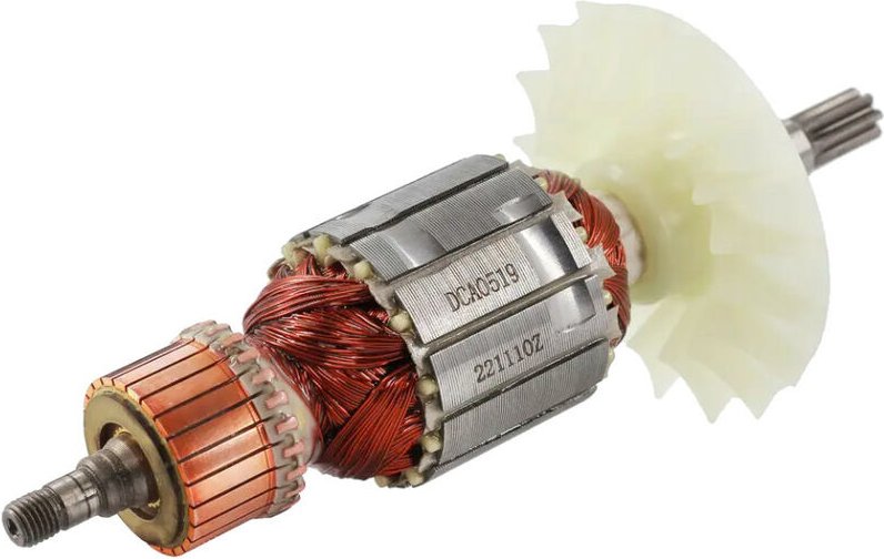 Trade-shop - Anker Rotor Motor Ersatzteil mit Lüfter kompatibel mit Bosch gbh 500, gbh 5-38 d, gbh 5400 Bohrhammer erset...