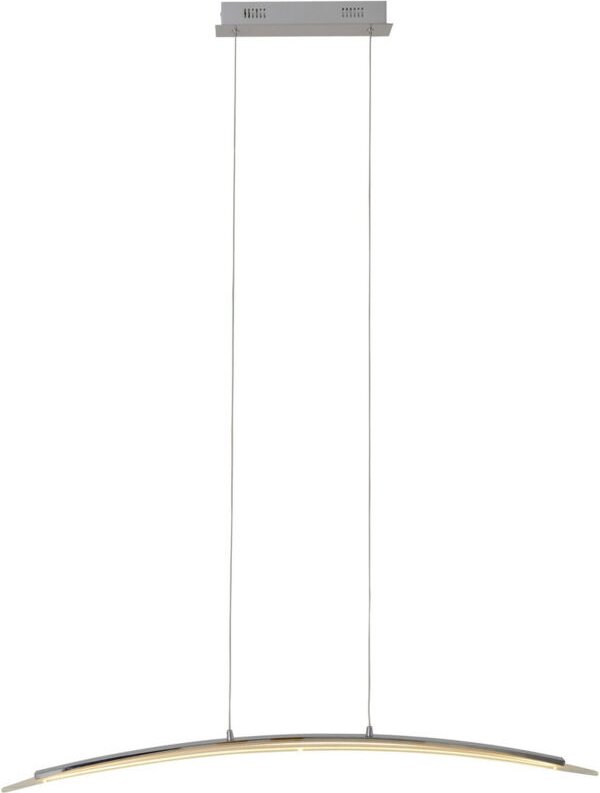 Naeve SURF Dimmbare LED-Deckenleuchte mit Balken, Chrom, 3000 K