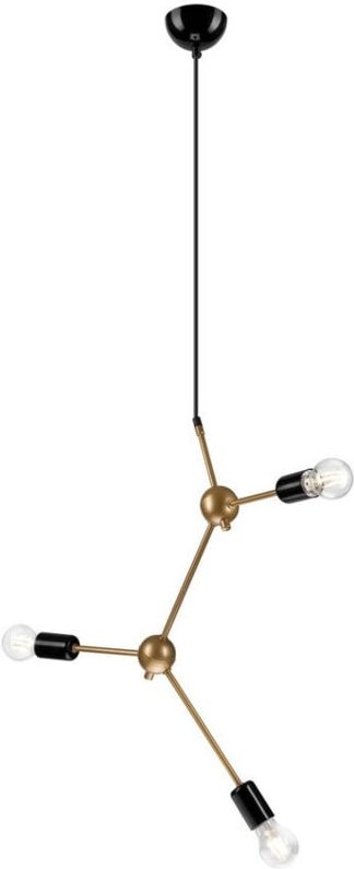 Lamkur Lighting - Lamkur Alessia Mehrarm-Pendel-Deckenleuchte Gold, 3x E27