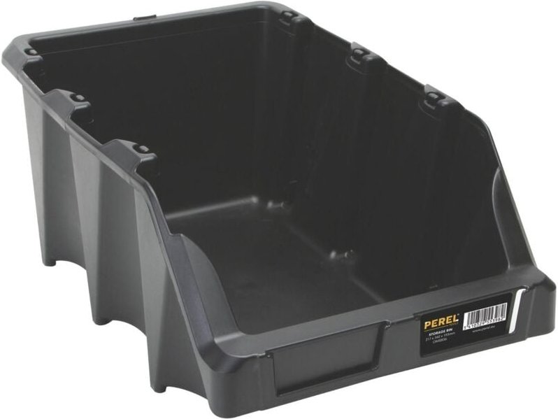 Sichtlagerbox - 217 x 360 x 155 mm - 12 l- Schwarz