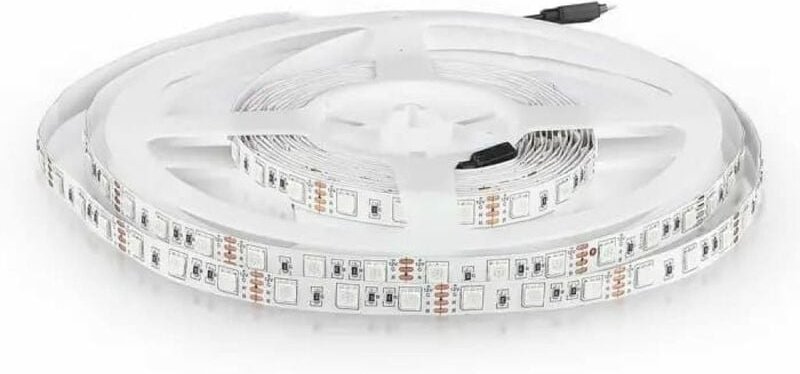 Streifen led SMD5050 11W/m 5m 60 LED/m Grün 12V IP20 10mm - V-tac