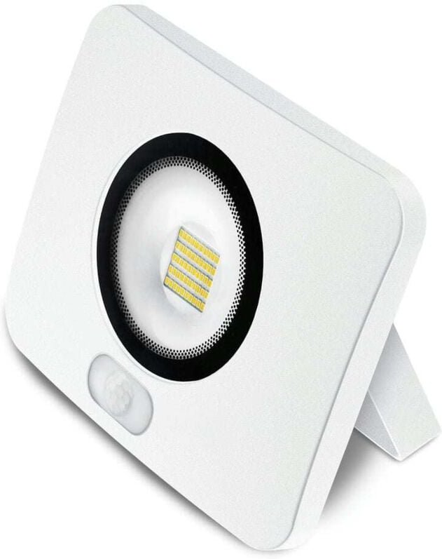 Matel LED-Projektor weiß IP65 Sensor 50W kalt