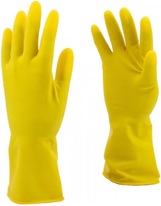 Mehrzweck-Latexhandschuh, 30 cm, Größe 7, klein, Flo