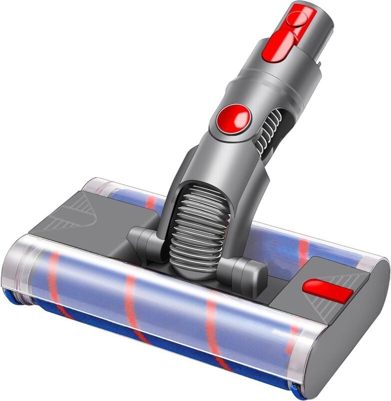 Thumbnail - Elektrische, turbomotorisierte Rotationsbürste, kompatibel mit Dyson V7, V8, V10, V11, Schnellverschlussbürste, weiche D...