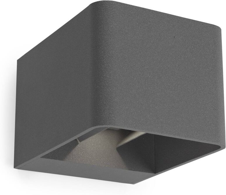 Ledkia - Leds-C4 Wilson - Außen led Up Down Wandleuchte Urban Grey 855lm 2700K IP65