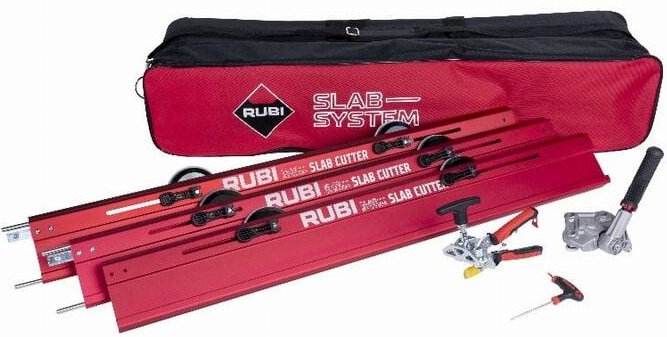 Rubi - Fliesenschneider slab Cutter G3 für dicke XXL-Fliesen. 3mm bis 1cm Lg.330 cm - 16900