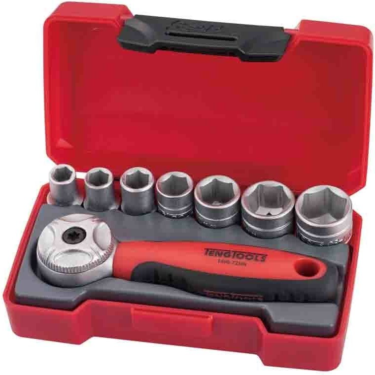 Mini-Steckschlüssel-Set, 8-teilig, 1/4 Zoll dr Tengtools 269880100