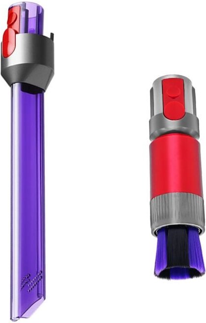 Ersatz-Staubbürste und LED-Lichtröhre, Fugendüse, kompatibel mit Dyson V7, V8, V10, V11, V15 Staubsauger