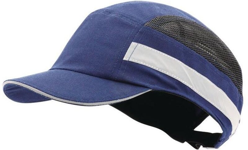 Anstoßkappe Daylight Base-Cap II 52-65 cm blau Schirmlänge 5 cm EN 812:2012