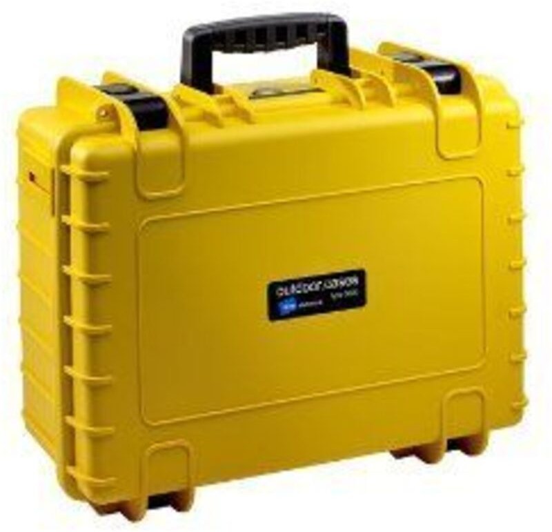 B&W Kamerakoffer Typ 5000 Hartschalenkoffer Gelb