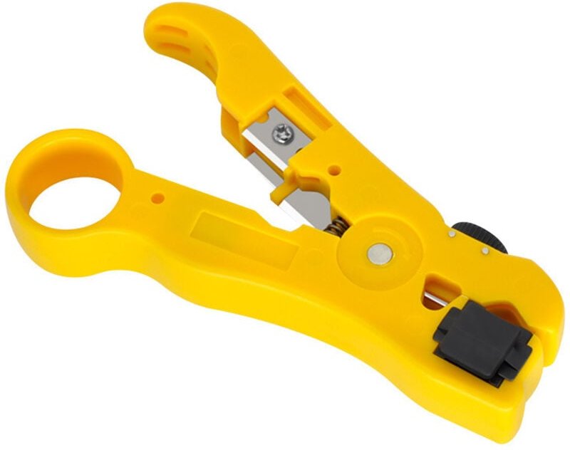 Fitags - Antennenkabel-Abisolierer TV-Kabel Koaxialkabel Netzwerkkabel Ethernet-Kabel integrierte Schneidklingen Abisoli...