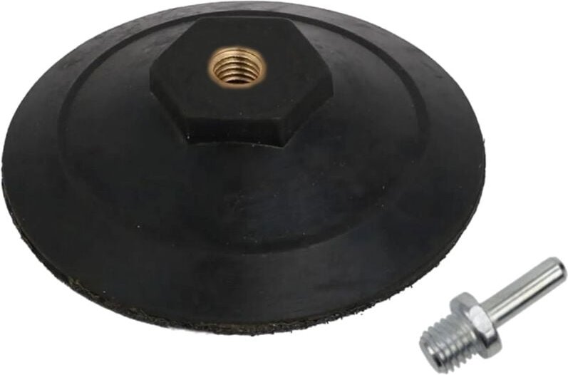 Thumbnail - Klett Aufnahmeteller Schleifteller Stützteller Polierteller inkl. M14 Spanndorn Adapter für Winkelschleifer Poliermaschi...