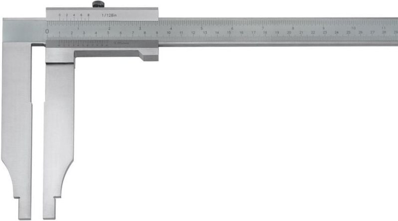 Werkstatt-Messschieber 1/20 ohne Spitze/Feineinstellung, 300x150mm - Format