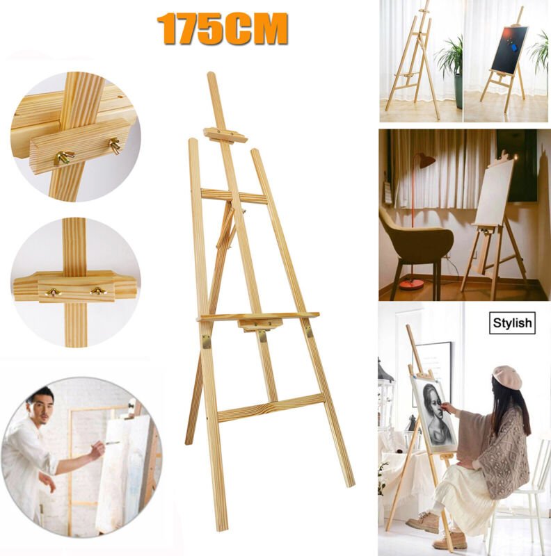 Staffelei Holz Atelierstaffelei Buchenholz Standstaffelei Holzstaffelei 175 cm