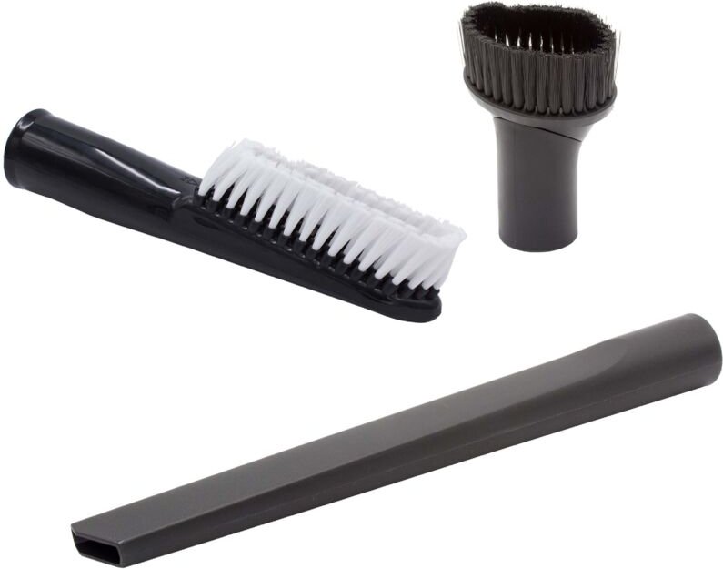 3-tlg. Düsen-Set Ersatz für Bosch 2 609 256 F25 für Staubsauger - 35 mm Schwarz Weiß - Vhbw