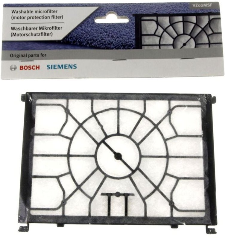 Ersatzteil - Originaler VZ02MSF Motor-Vorfilterschutz - Bosch siemens, philips