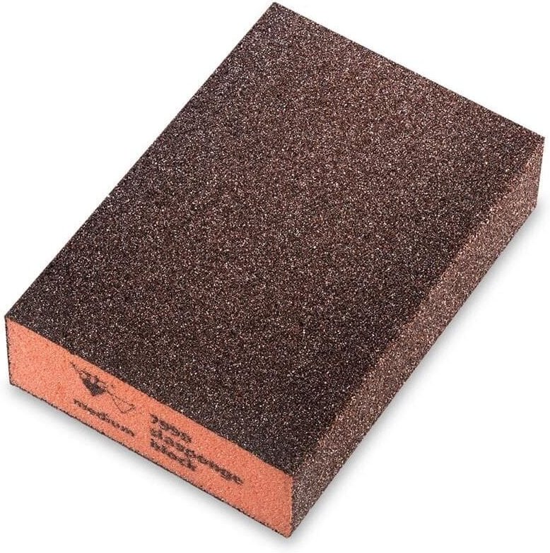 SIA Schleifblock Standard 7990 hart Farbe orange/medium 98 x 69 x 26 mm