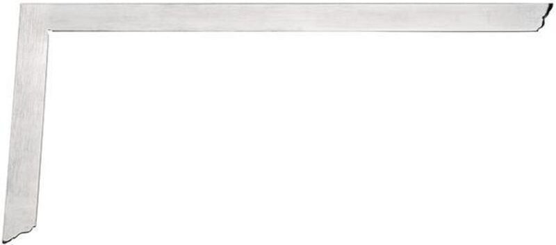 Zimmermannswinkel 600 x 280 mm ohne Anreißlöcher - Format