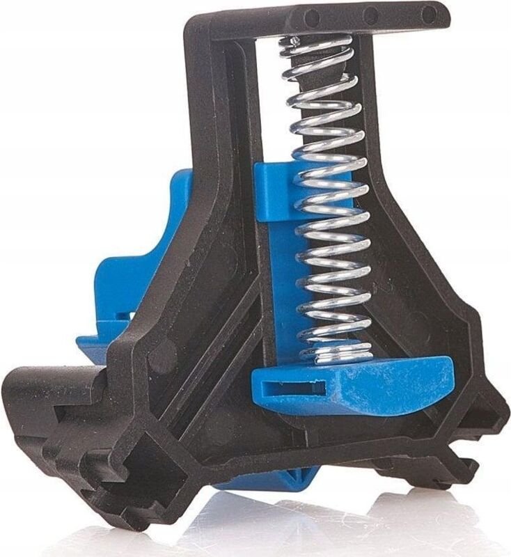 Geko Klemmen Set schwarz 4 Stück aus langlebigem Kunststoff