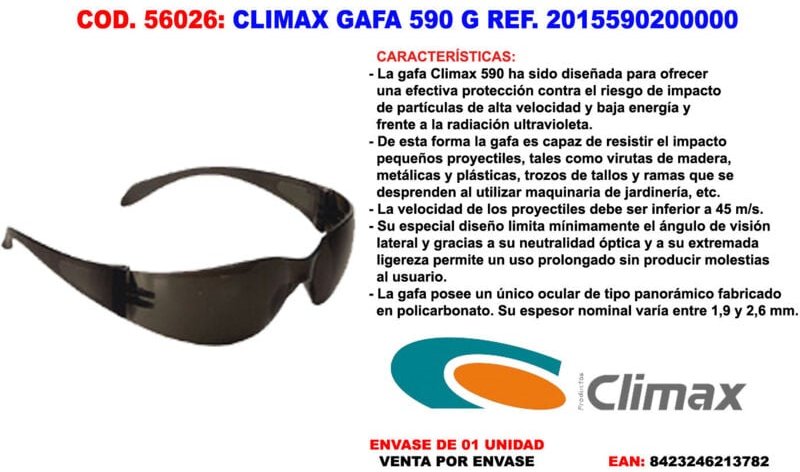 590 g Brille - Climax