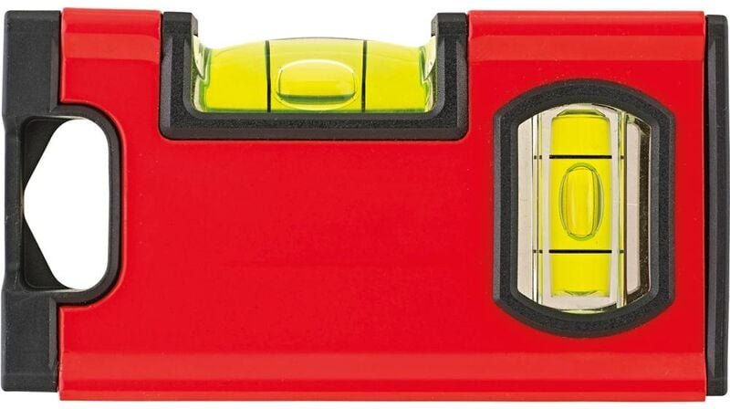 Thumbnail - Magnet-Wasserwaage Mini 10cm mit 2 Libellen - Format