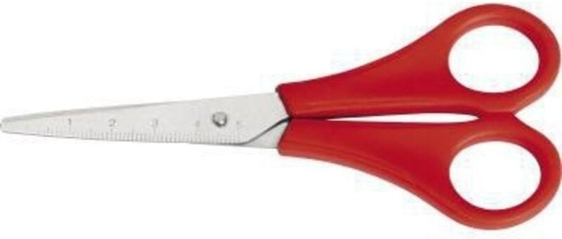 Bastelschere Kids 130mm Stahl rot Kids 130mm Stahl rot