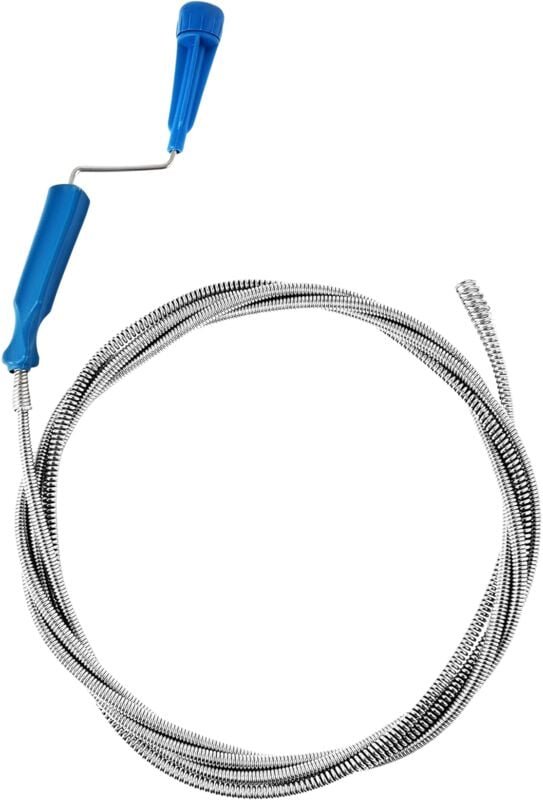 2er-Set Professionelle Abflussreiniger-Spirale 3 m Rohrreinigungsspirale Spülbeckenreiniger Entstopfungssonde für WC-Spü...