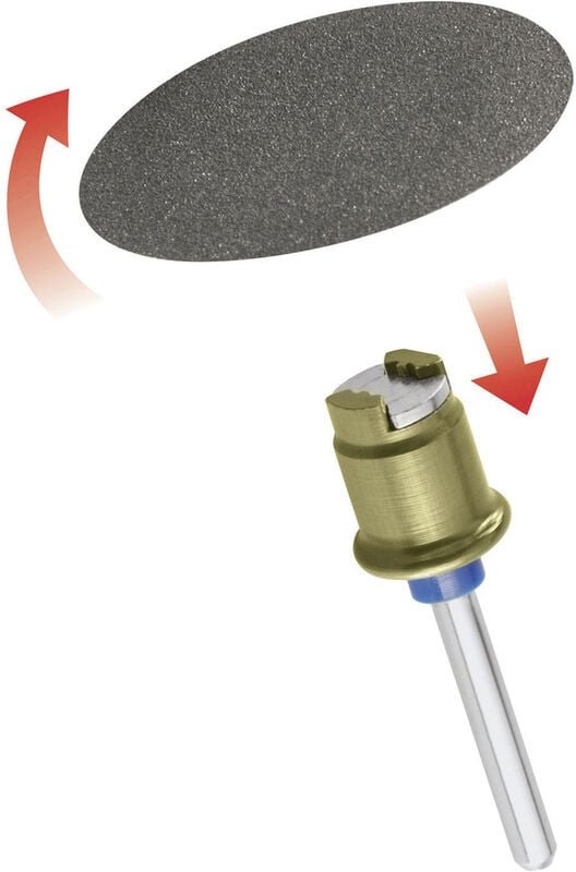 2615S411JA Speedclic 6er Schleifscheiben Set Durchmesser 30 mm Schaft-Ø 3,2 mm 1 St. - Dremel