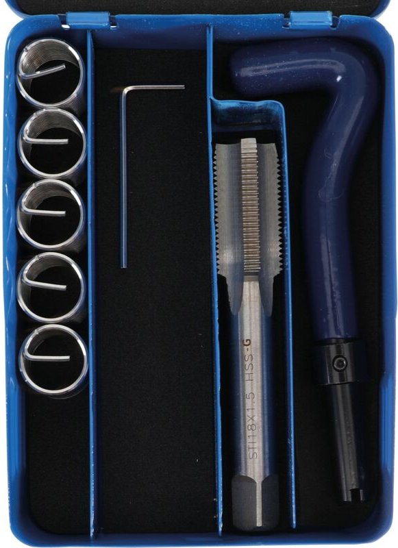 Gewinde-Reparatursatz M18 x 1.5 7-tlg.