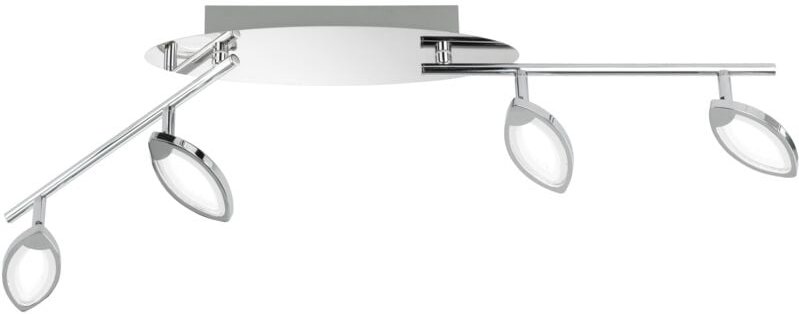 Thumbnail - Wofi - Deckenlampe led Küche Modern led Deckenleuchte 4 Flammig Deckenstrahler Wohnzimmer schwenkbar, dimmbar, 4x 5W 330...