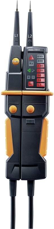 Banyo - testo 750-2 Zweipoliger Spannungsprüfer cat iv 600 v, cat iii 1000 v led, lcd