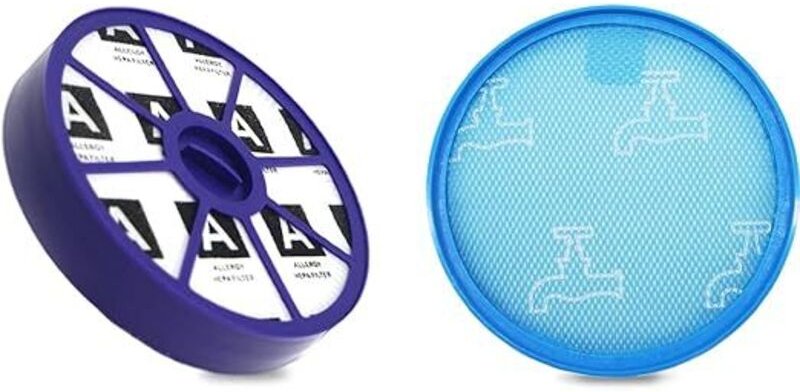 2-teiliger HEPA-Filter für Dyson DC19/DC20/DC21/DC29 – Waschbar, antiallergisch