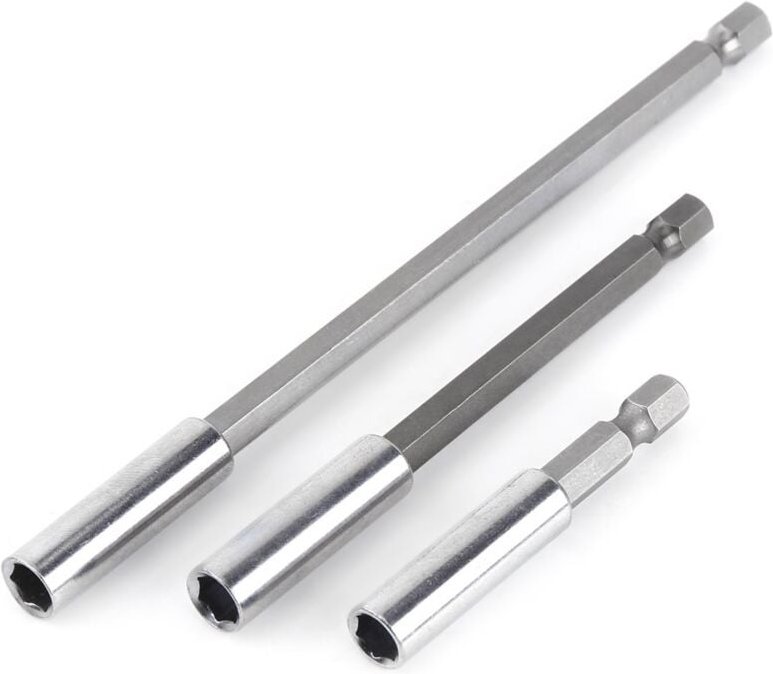 Bithalter, 3 Stück, elektrischer Bohrer, Schraubendreher, Verlängerungsstange, magnetischer Bithalter, 1/4 Zoll Schaft, ...