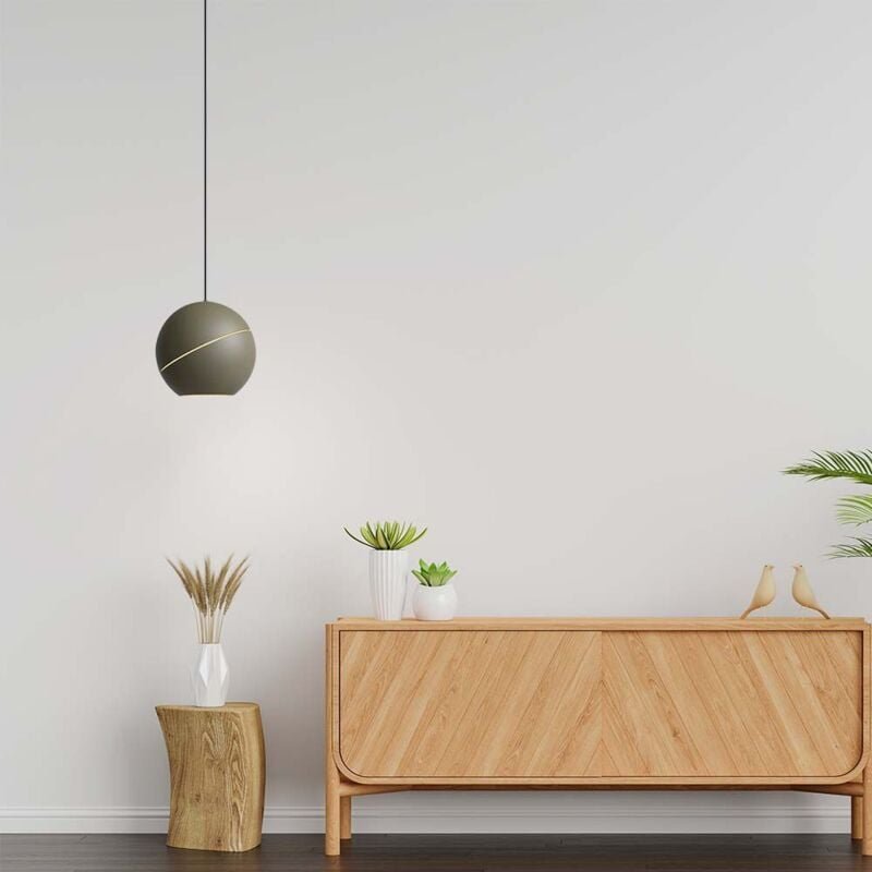 Designer-Deckenleuchten - Designer-Hängelampen - IP20 - Champagner-Goldgehäuse - 8,5 Watt - 850 Lumen - 3000K