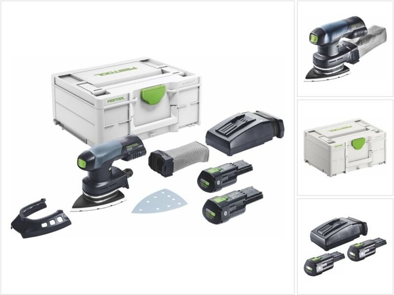 Akku-Deltaschleifer dtsc 400 3,0 I-Plus - Festool