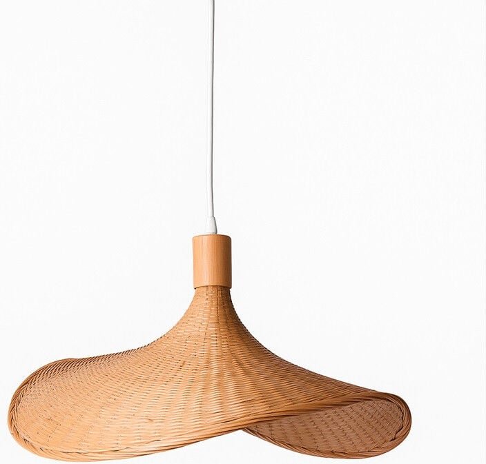 Barcelona Led - Pendelleuchte 'Bellas' aus Korbgeflecht