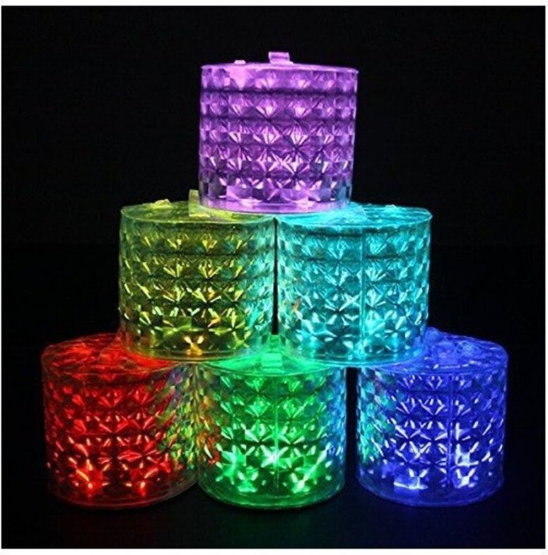 Trade Shop Traesio - Trade Shop - aufblasbare wasserdichte rgb led solarlaternenlampe mit solarpanel -