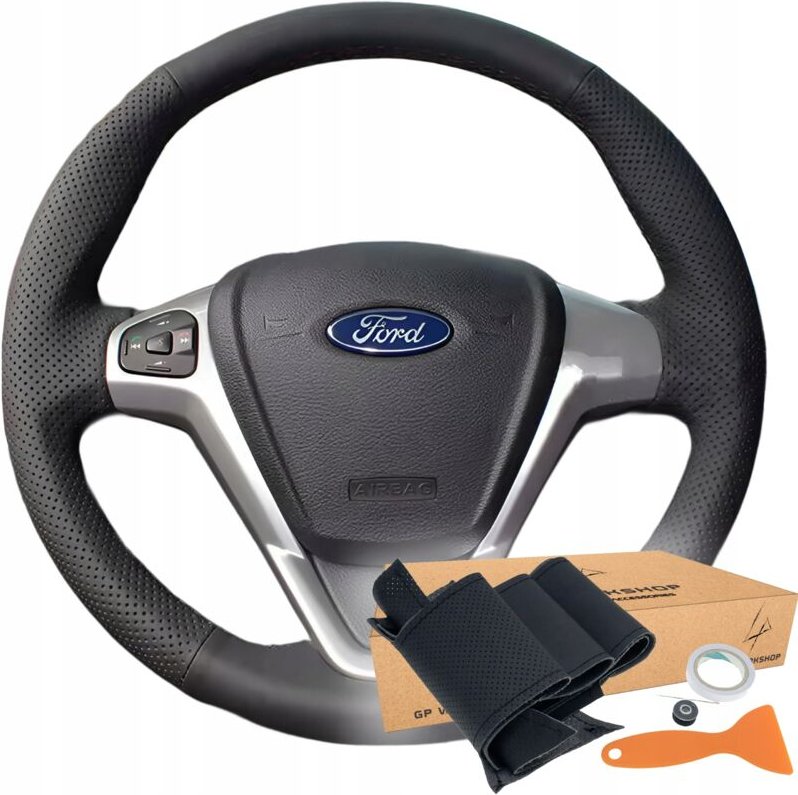 Lenkradabdeckung Mit Muster Für Ford Ecosport Fiesta