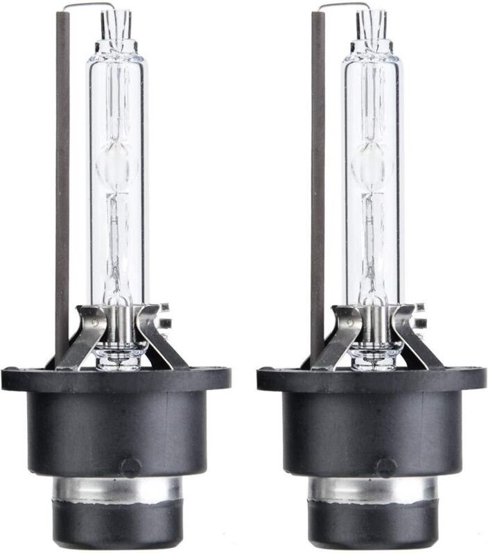 SUNXURY, 2 Stück D2S 35 W Auto-Xenon-Scheinwerfer 85 V AC HID, 6000 K D2R Xenon-Lampen-Ersatzbirnen – P32d-3-Sockel (kal...
