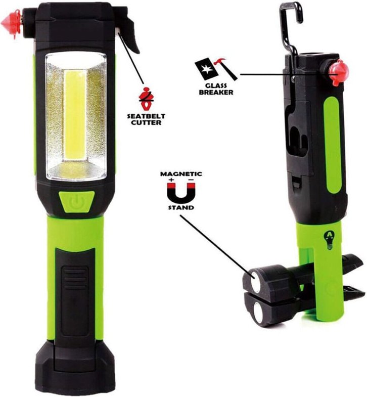 Cobledarbeitsleuchtetaschenlampemagnetischwerkstatthammercuttercamping