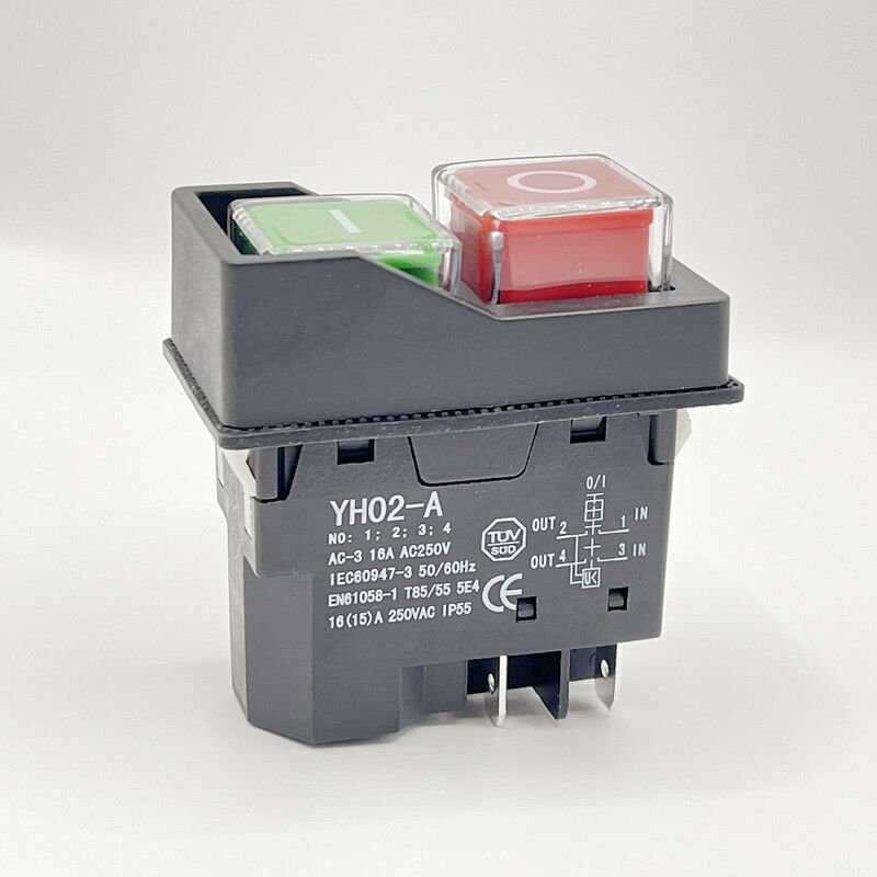 Elektrischer Betonmischer - CK21B/250V - 5-polig - Elektromagnetischer Schalter - Vergaser