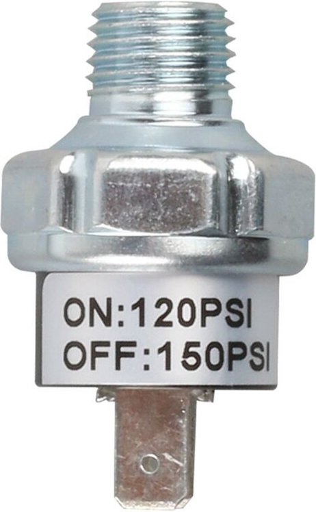 1/4 npt Luftdruckkontrollschalter 120-150PSI Kompressor für Hupenaufhängung