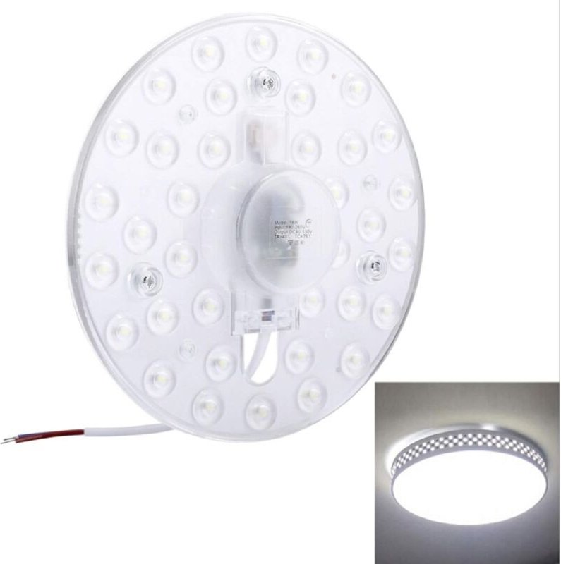 Aougo - 24W Smd5730 led Deckenleuchte Kreislichtmodul Kreisförmige Panellampe Ac220V - 24W